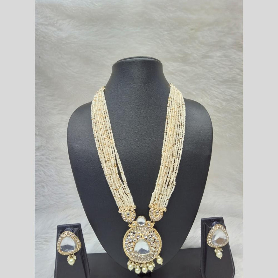 Kundan Necklace in Gold Plated for Bridal Wear | Bridal Jewellery India