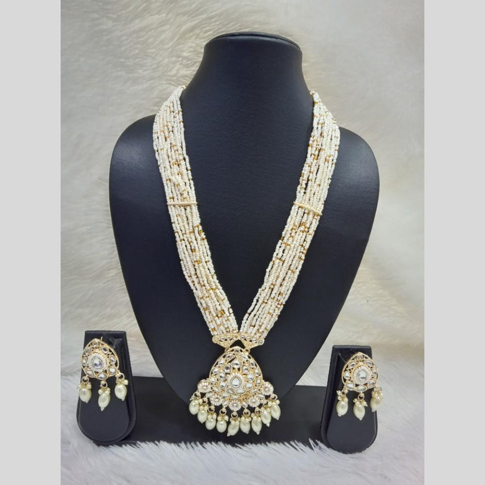 Kundan Necklace in Gold Plated for Bridal Wear | Bridal Jewellery India