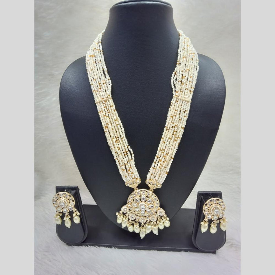 Kundan Necklace in Gold Plated for Bridal Wear | Bridal Jewellery India