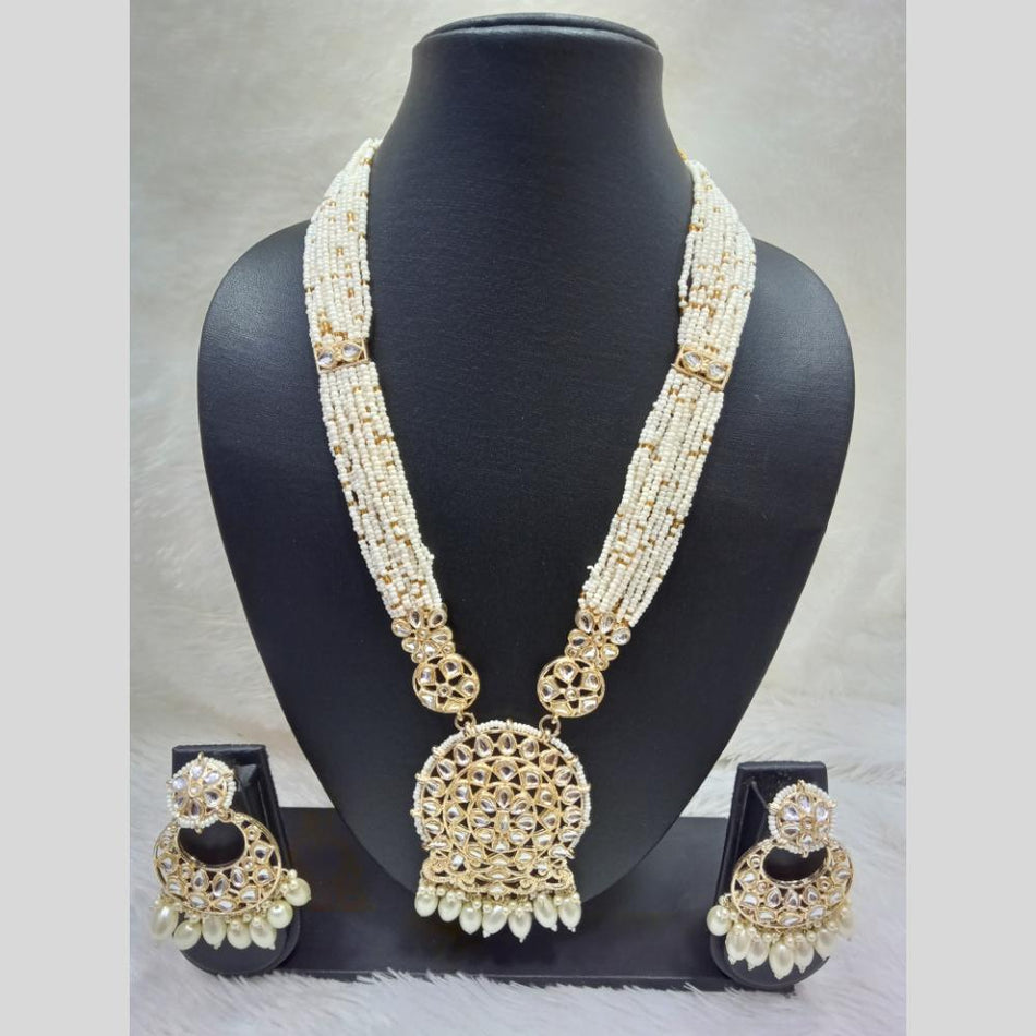 Kundan Necklace in Gold Plated for Bridal Wear | Bridal Jewellery India