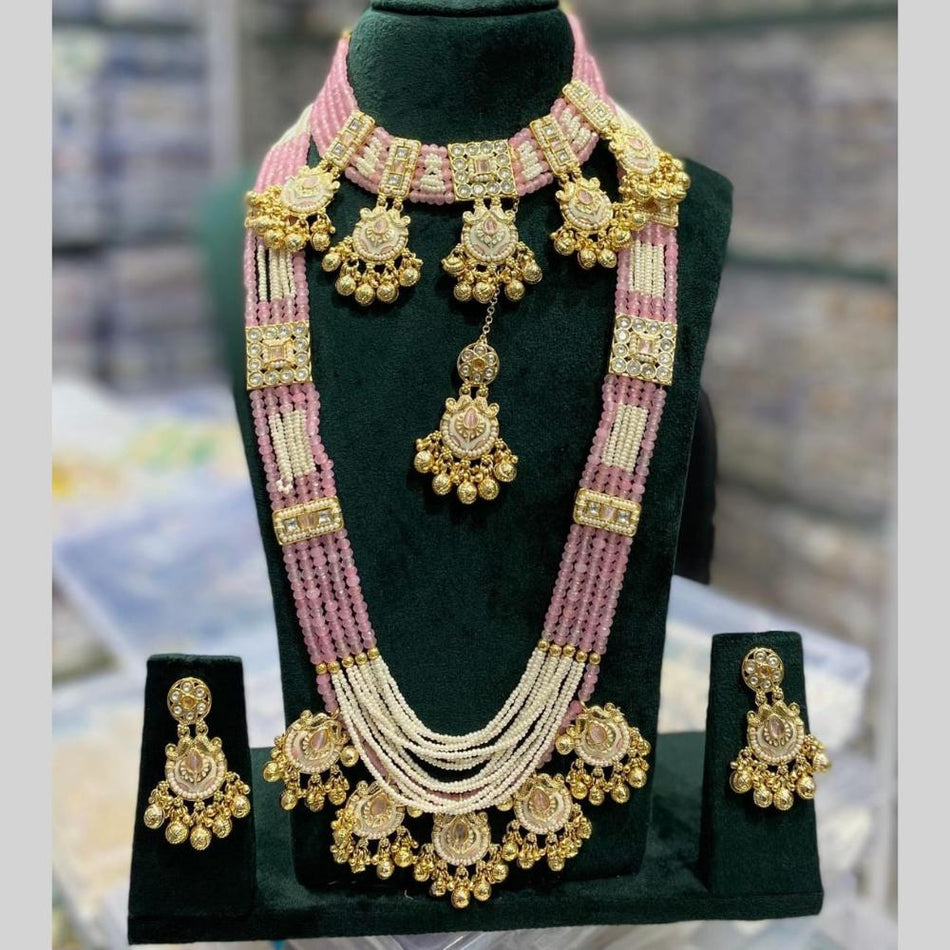 Kundan Choker Necklace in Sterling Silver | Bridal Jewellery India