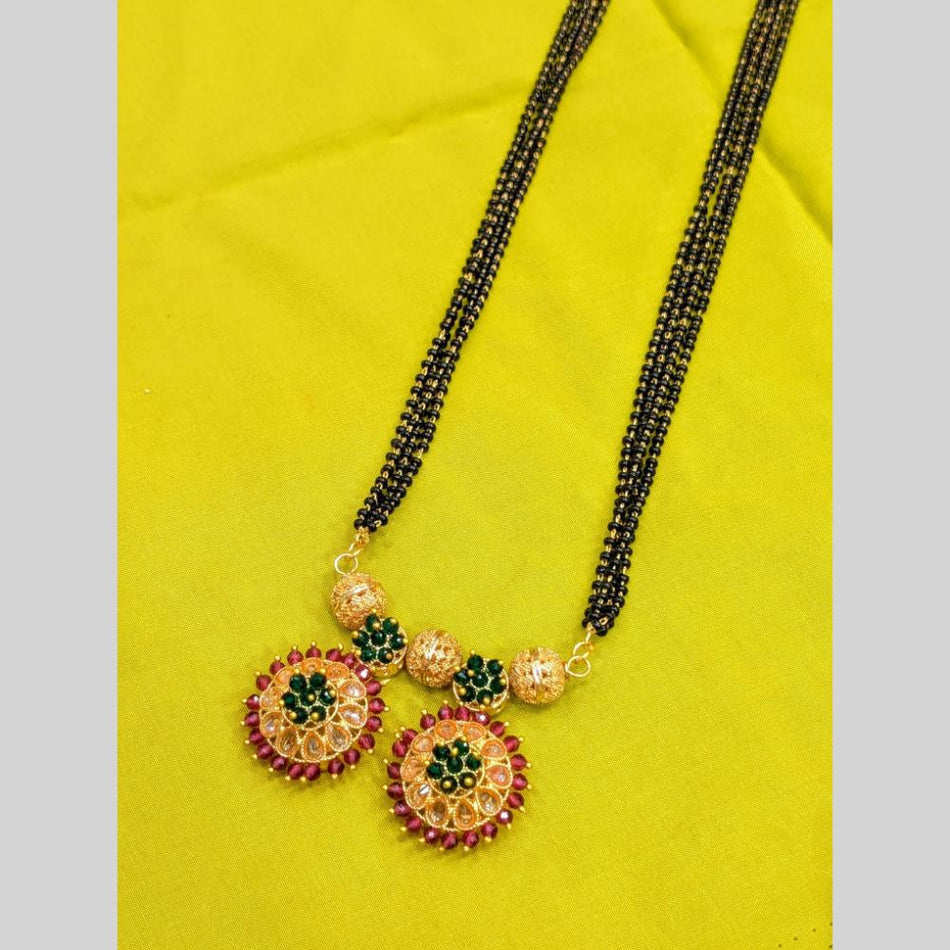 Minimalist Mangalsutra in Black Oxidised Silver | Bridal Jewellery India
