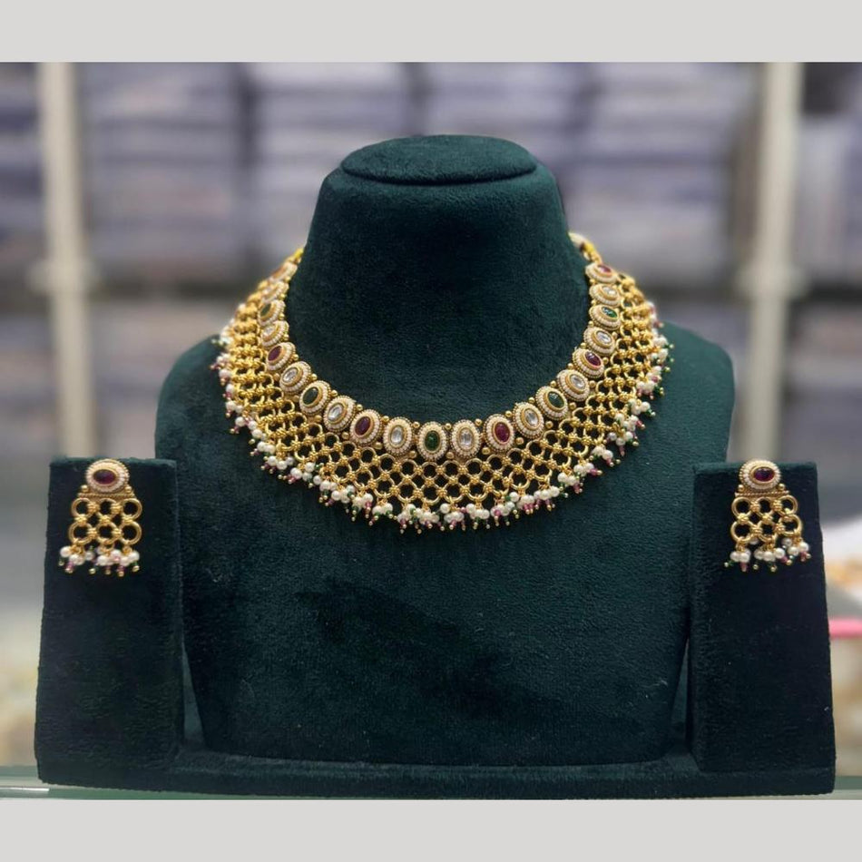 Pota   Pearl Necklace in Sterling Silver | Bridal Jewellery India