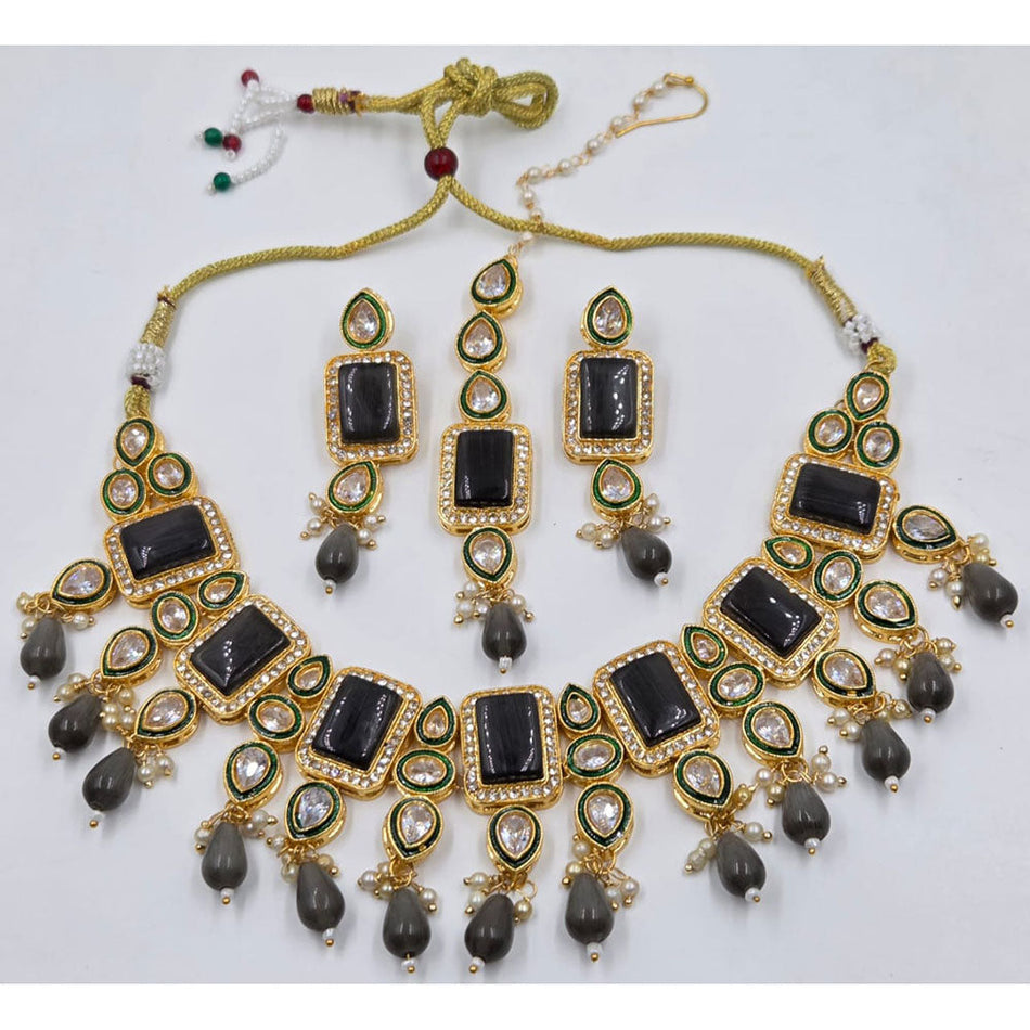 Royal Austrian Beads Necklace Bridal Wear | Bridal Jewellery India