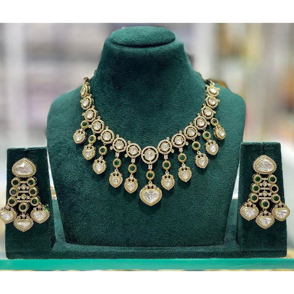 Kundan Necklace in  Gold Plated for Bridal | Bridal Jewellery India