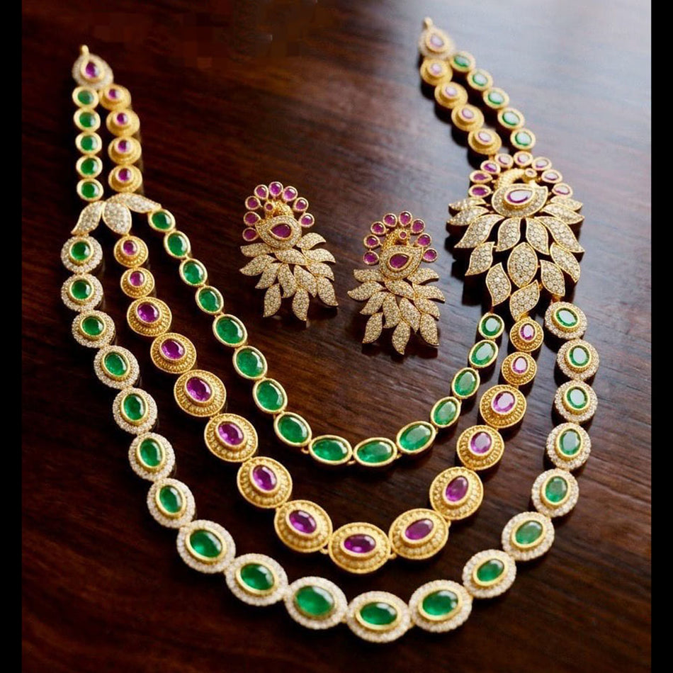 Pota Stone Choker in 14K Gold Plated | Bridal Jewellery India