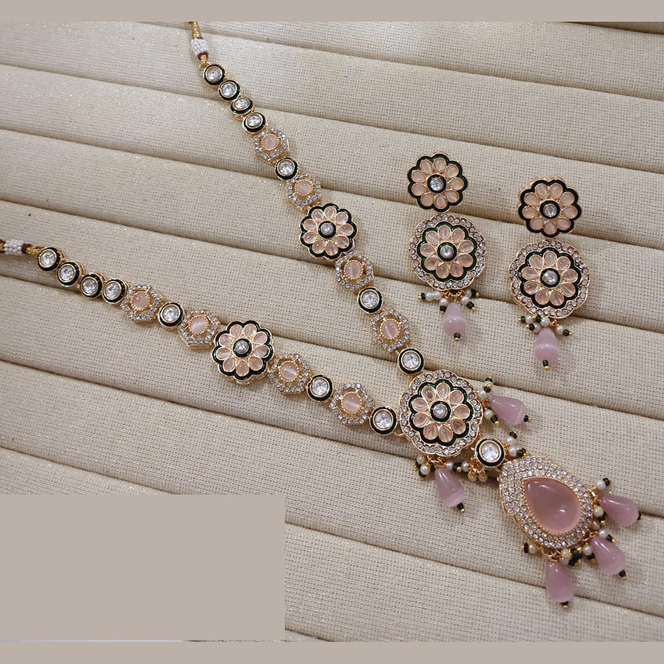 Pota Stone Choker in Gold Tone for Bridal | Bridal Jewellery India