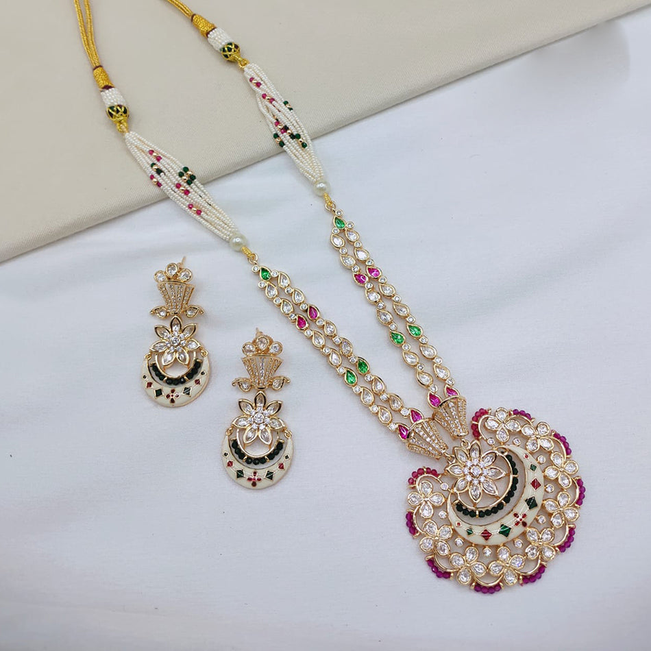Kundan Choker Necklace in Silver | Bridal Jewellery India