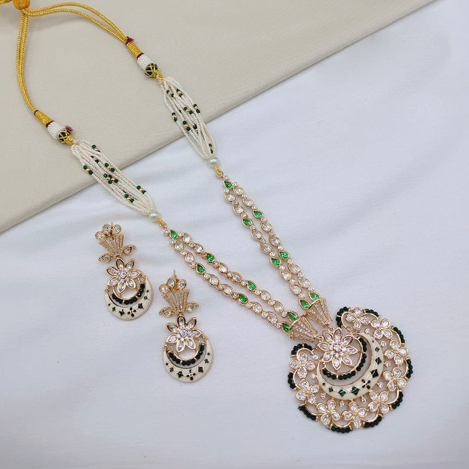 Kundan Choker Necklace in Silver | Bridal Jewellery India