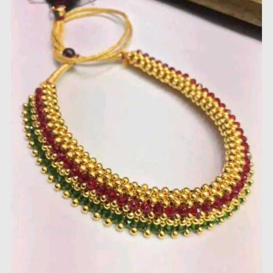 Pooja Bangles in Sterling Silver
Thushi Necklace for | Bridal Jewellery India