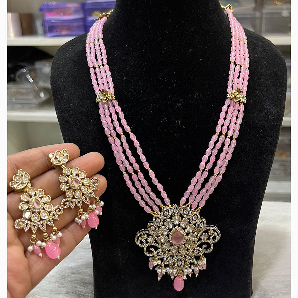 Kundan Choker Necklace in Gold Plated for Bridal Wear | Bridal Jewellery India