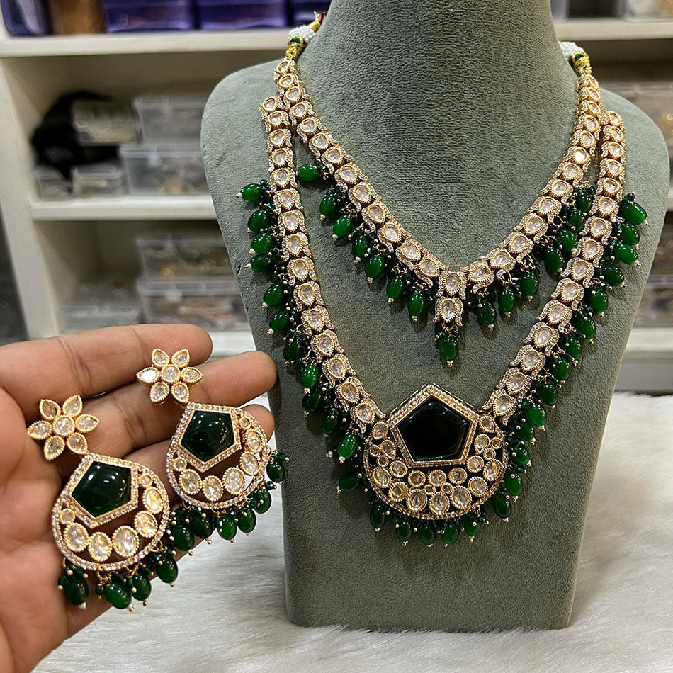 Kundan Choker Necklace in Gold Plated | Bridal Jewellery India