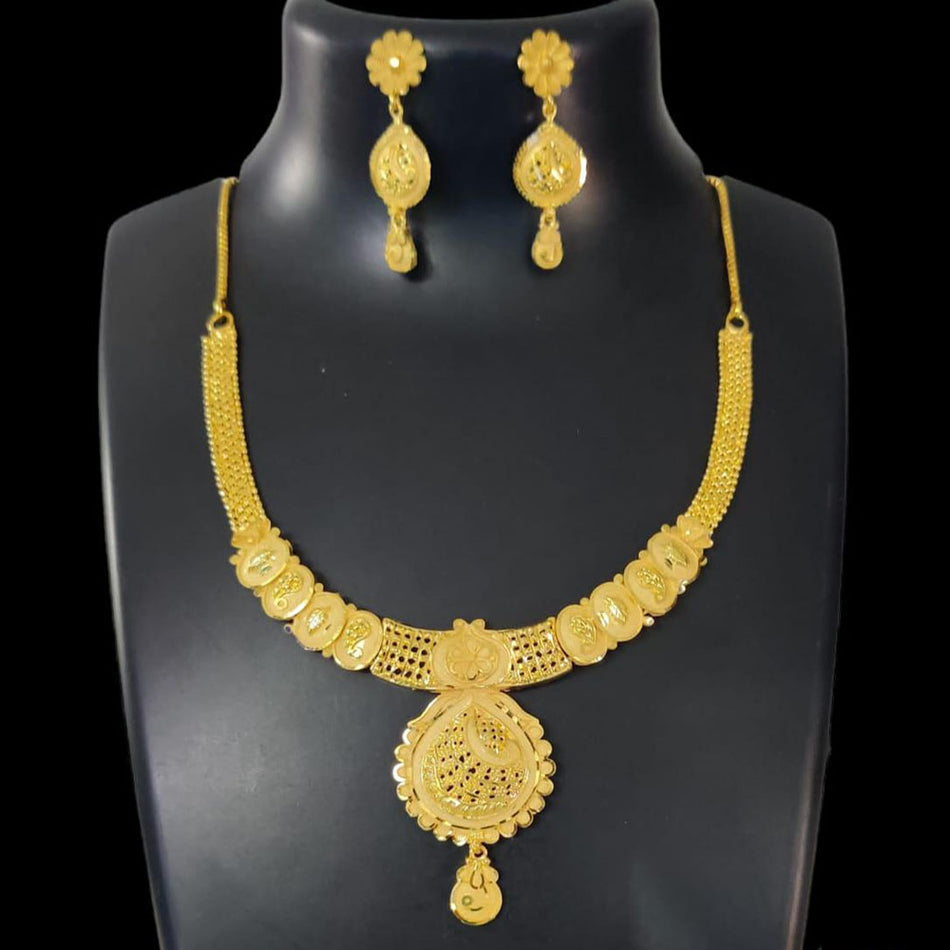 Rose Gold Plated Layered Earrings | Bridal Jewellery India