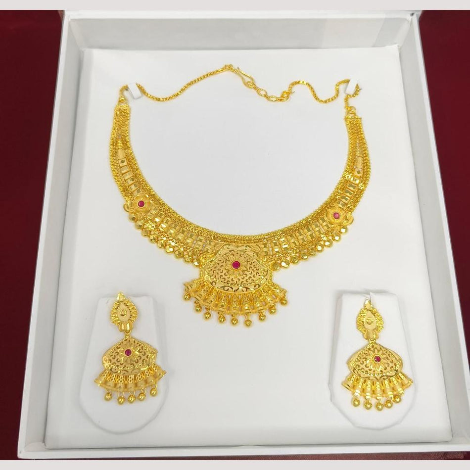 Rose Gold Plated Hoop Earrings for Gala Night | Bridal Jewellery India