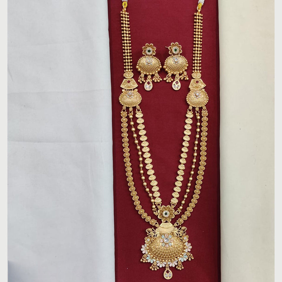 Meenakari Necklace in Gold Tone for Every Occasion | Bridal Jewellery India