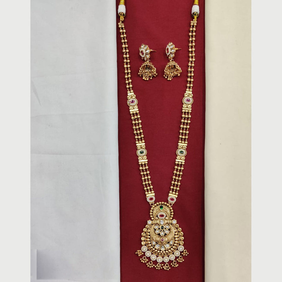 Ethinc Glow Pota Pearl Necklace for Occasion | Bridal Jewellery India