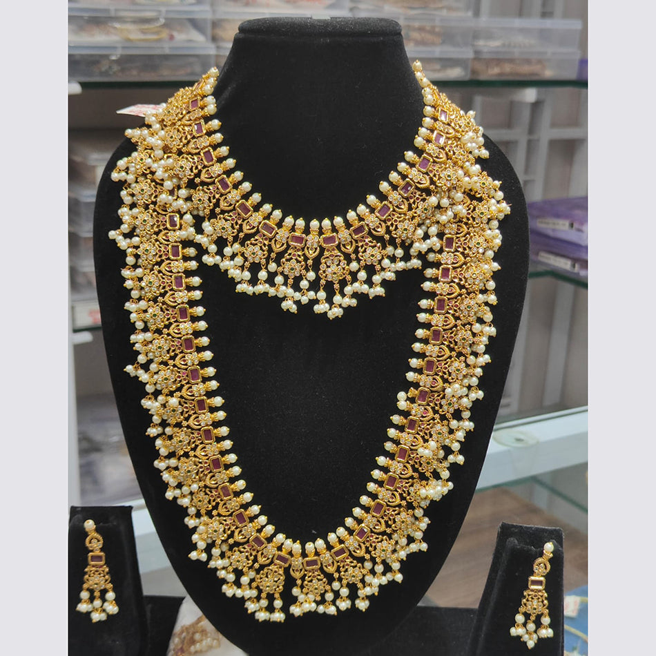 Kundan Choker Necklace in Sterling Silver | Bridal Jewellery India