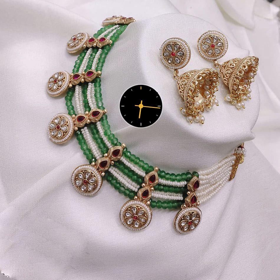 Kundan Choker in Gold Plated | Bridal Jewellery India