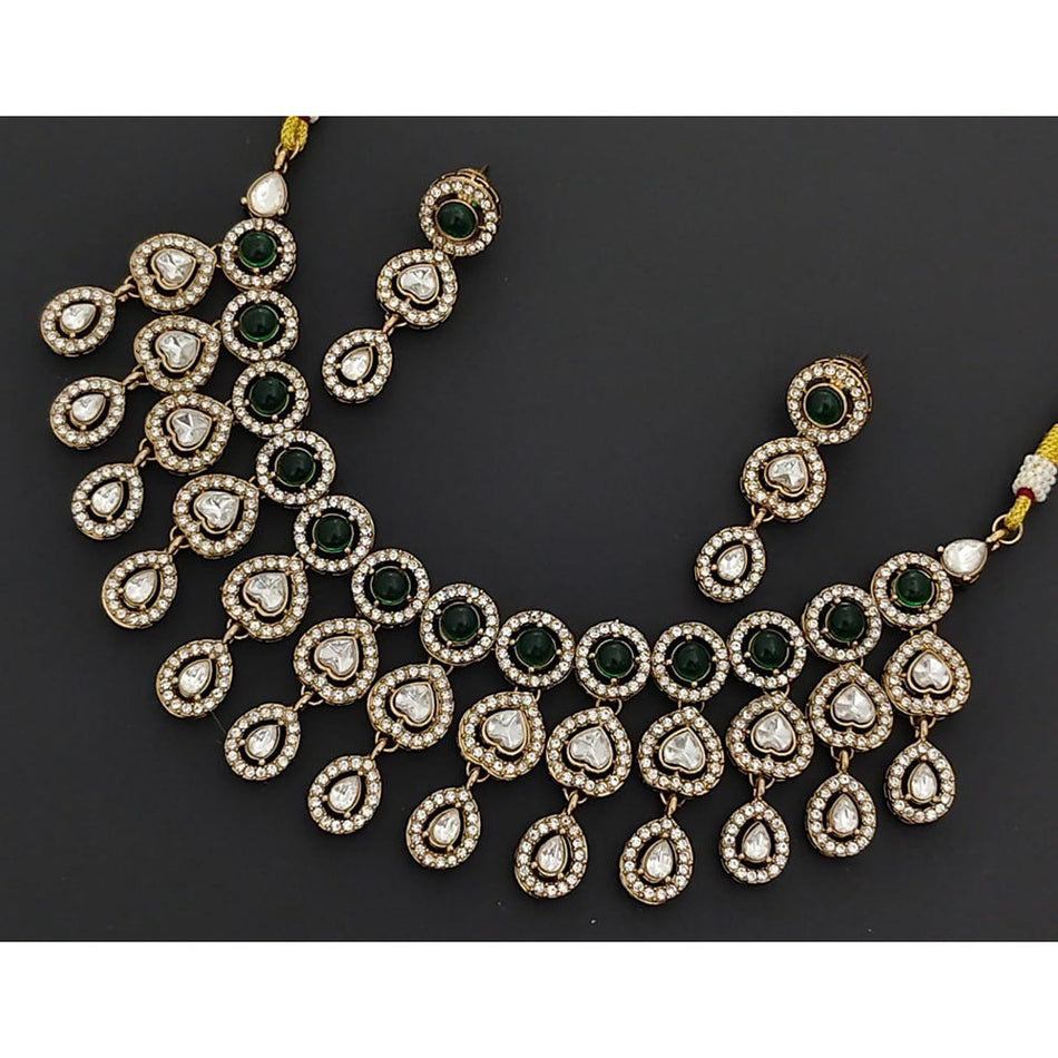 Kavita Art  Gold Plated Layered Chain Necklace | Bridal Jewellery India