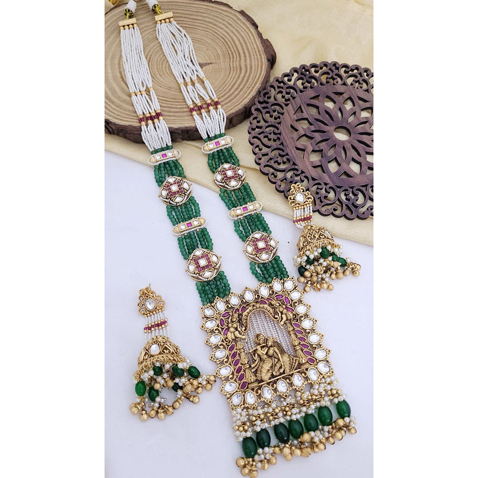 Kundan Choker Necklace in Silver | Bridal Jewellery India