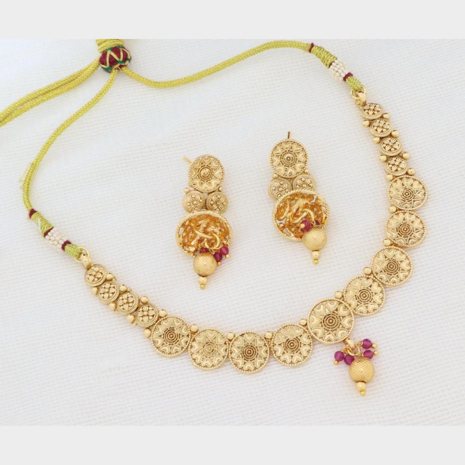 Pearl Necklace in Sterling Silver | Bridal Jewellery India