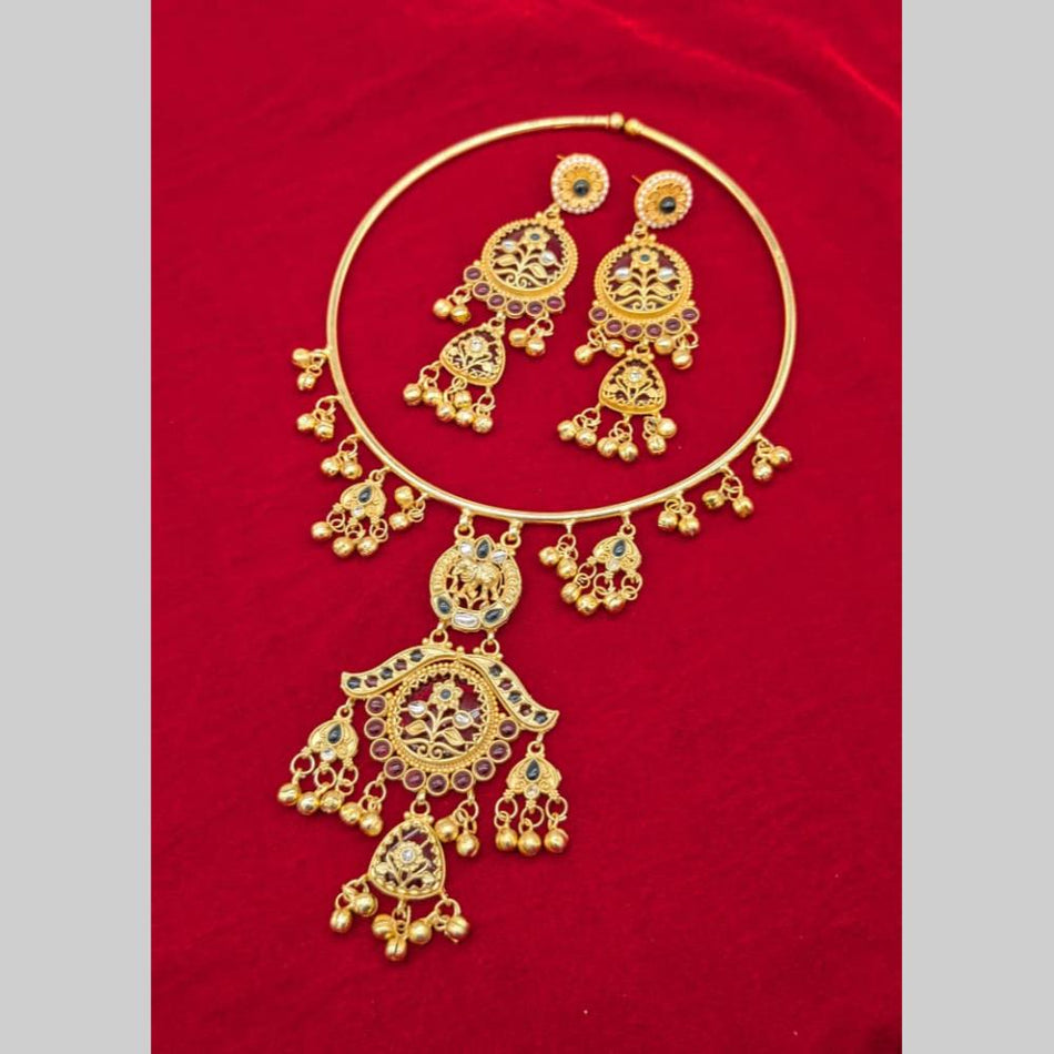 Kota Art Sterling Silver Kala Pottu Necklace for Bridal | Bridal Jewellery India