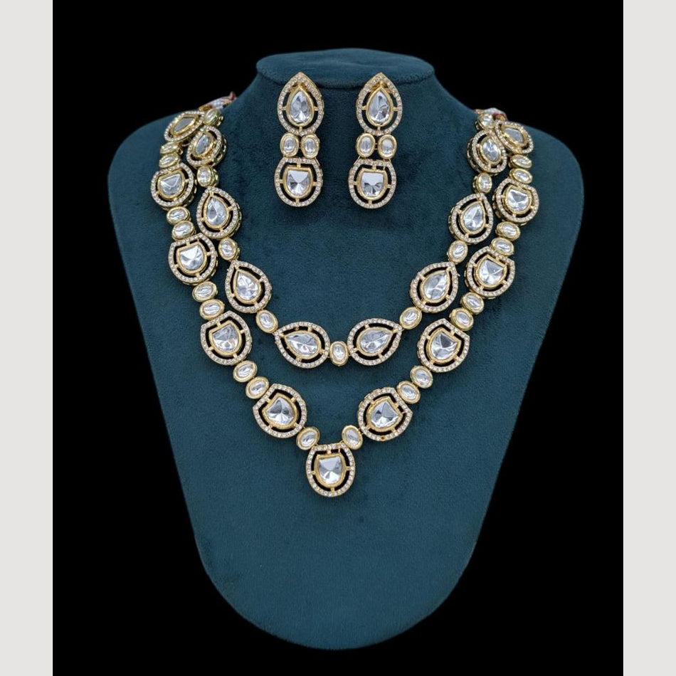 Kundan Choker Necklace in Silver for Bridal Wear | Bridal Jewellery India