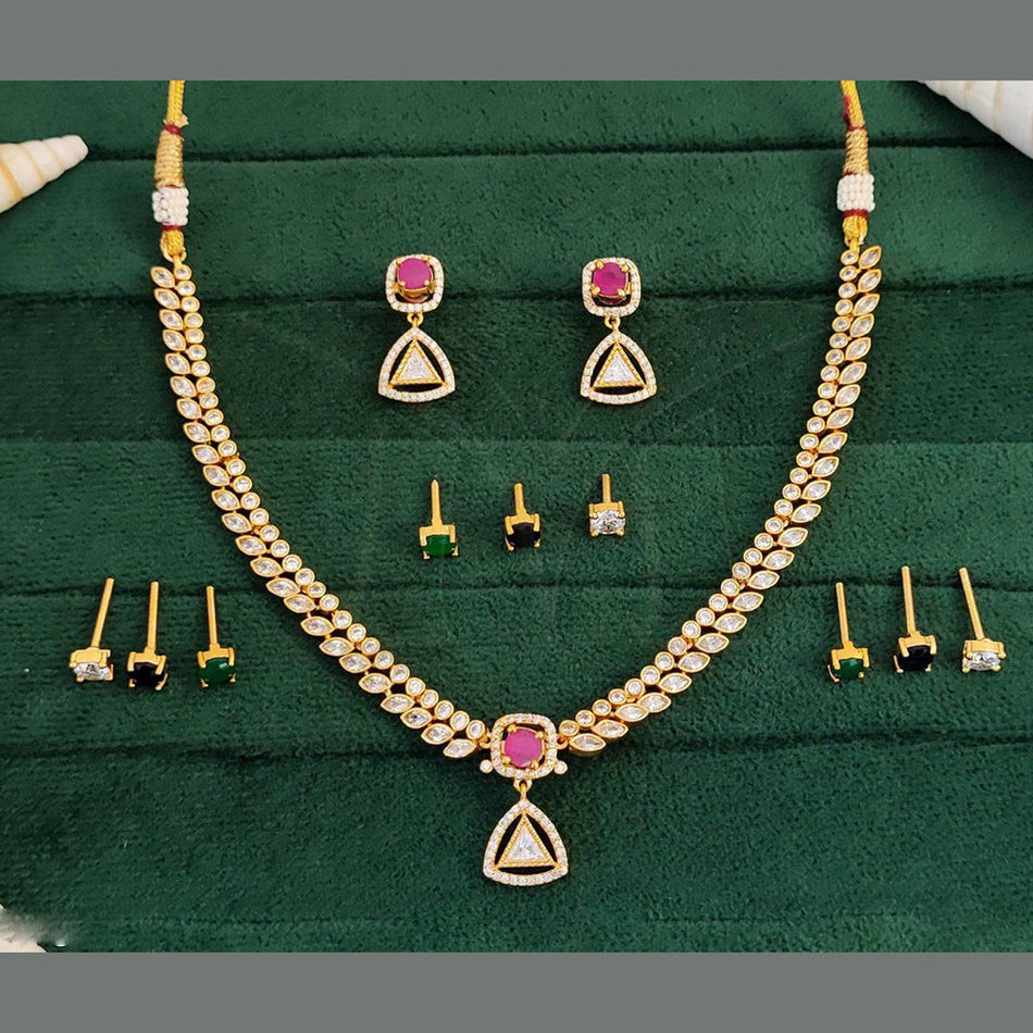Rose Gold Plated Dangle Earrings for Date Night | Bridal Jewellery India
