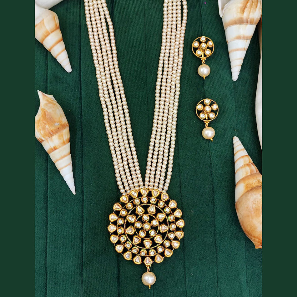 Kundan Necklace in Gold Plated for Special Occasions | Bridal Jewellery India