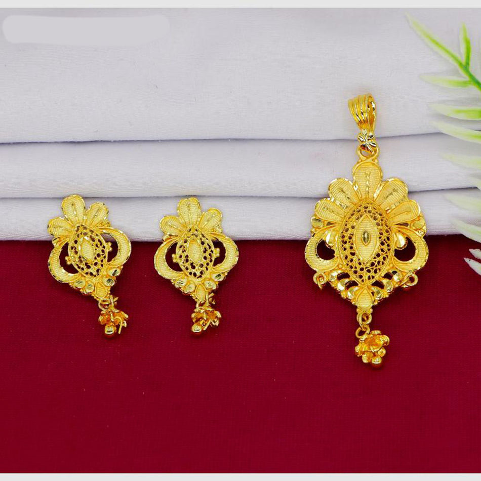 Gold Plated Designer Pendants | Bridal Jewellery India