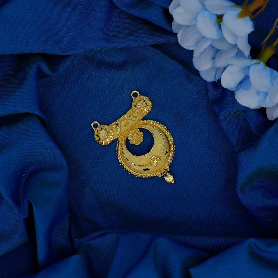 Dye Gold Plated Pendant for Women | Bridal Jewellery India