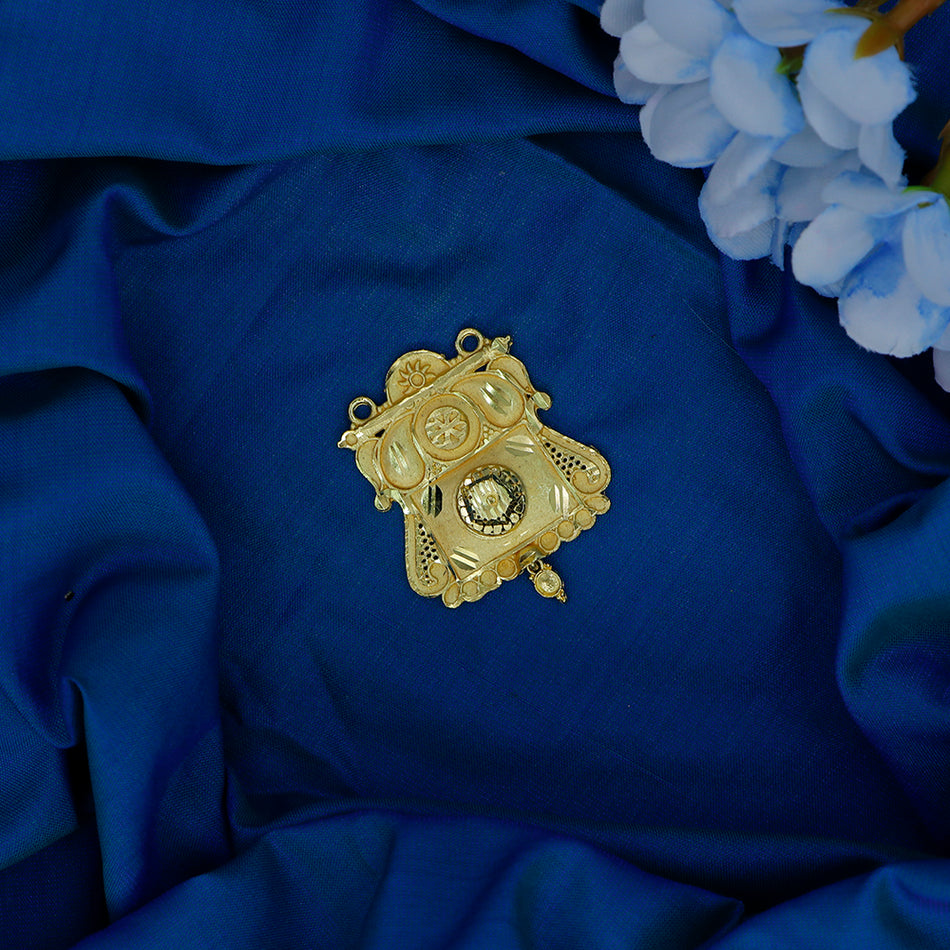 Dye Gold Plated Pendant Necklace Women Bridal | Bridal Jewellery India