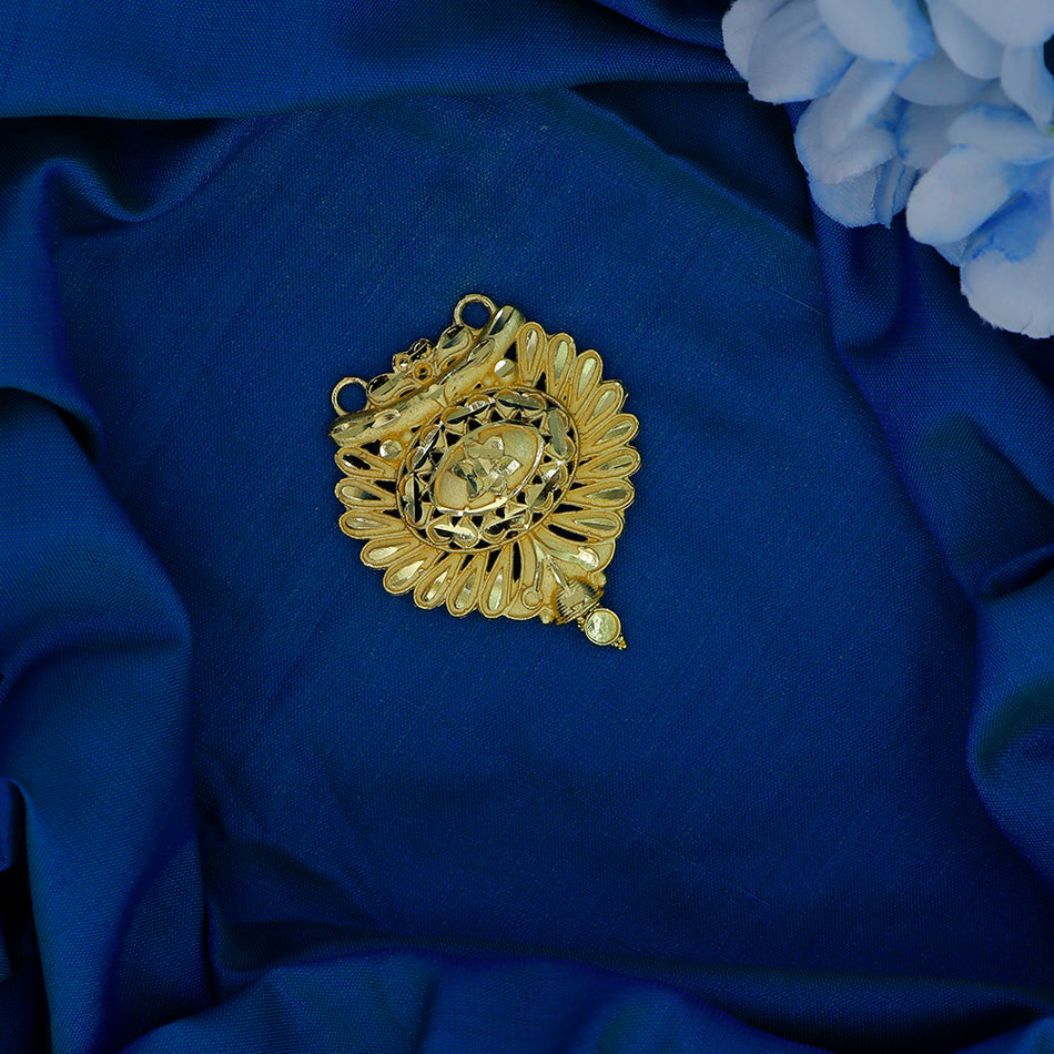 Dye Gold Plated Pendant for Women | Bridal Jewellery India