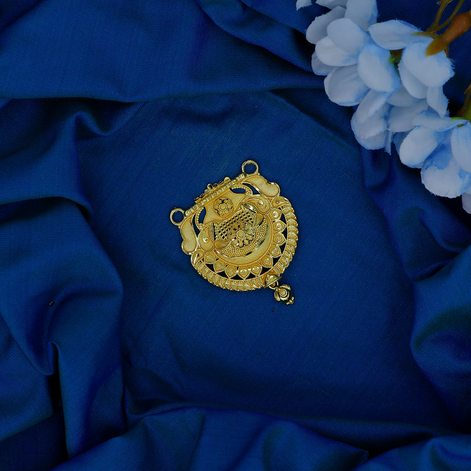 Dye Gold Plated Pendant for Women | Bridal Jewellery India