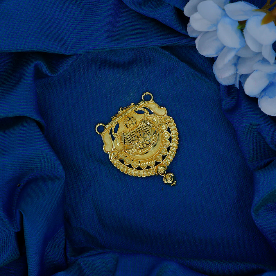 Dye Gold Plated Pendant for Women | Bridal Jewellery India