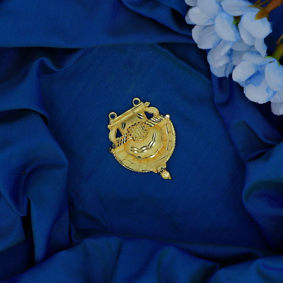 Dye Gold Plated Pendant for Women | Bridal Jewellery India