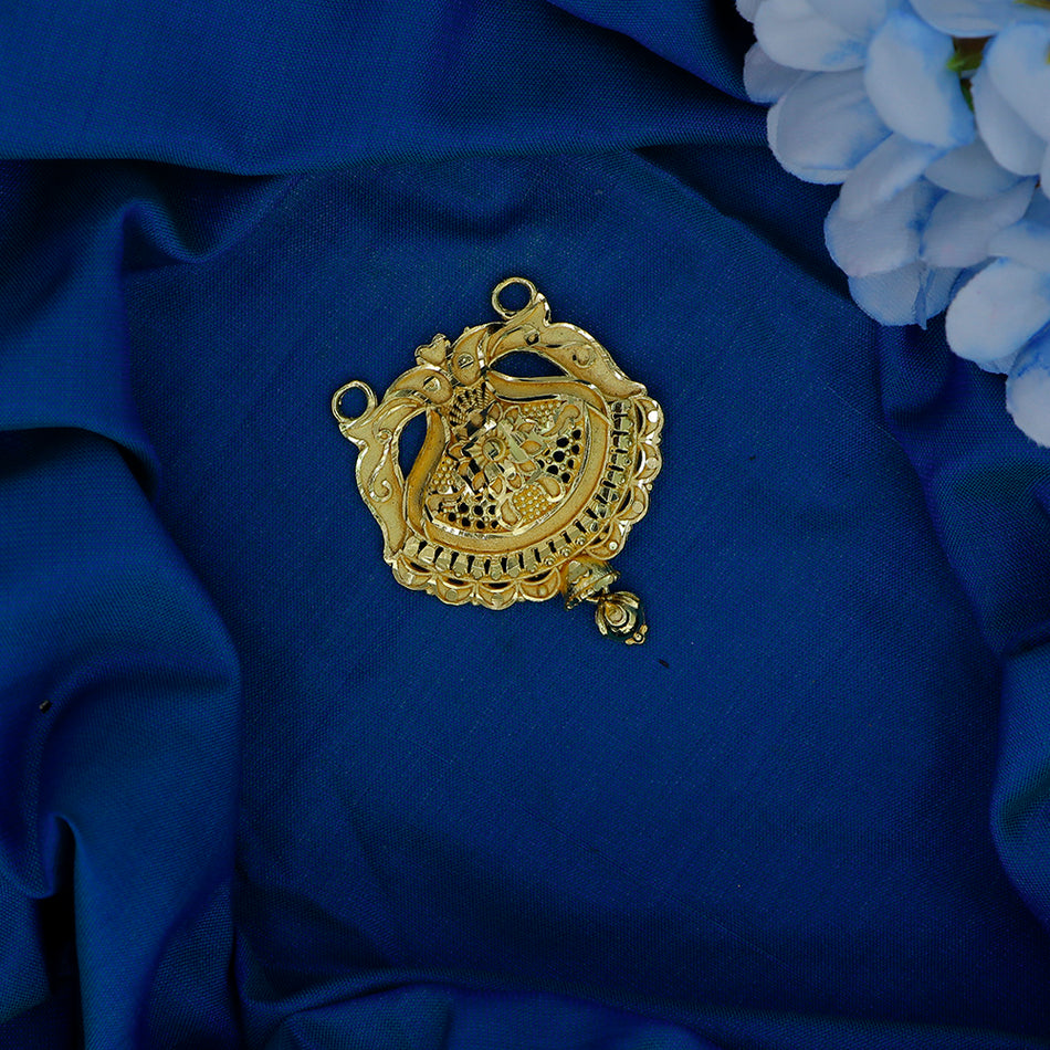 Dye Gold Plated Pendant for Women | Bridal Jewellery India
