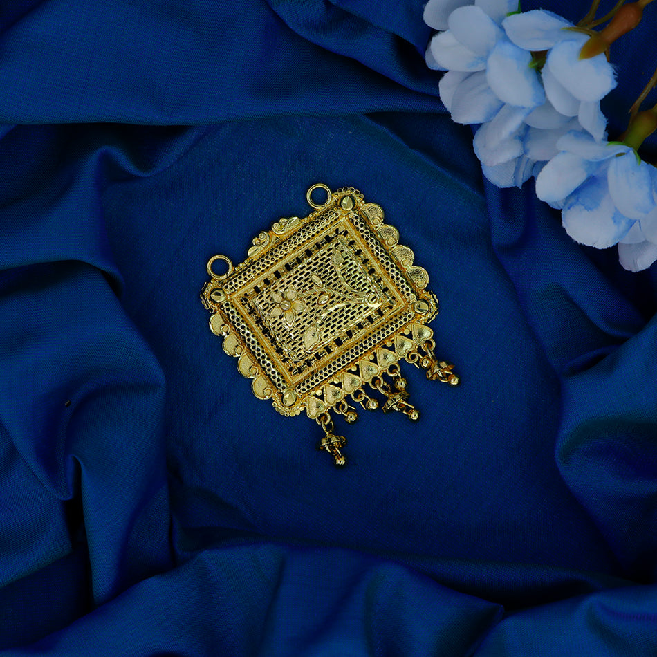 Dye Gold Plated Pendant for Women | Bridal Jewellery India