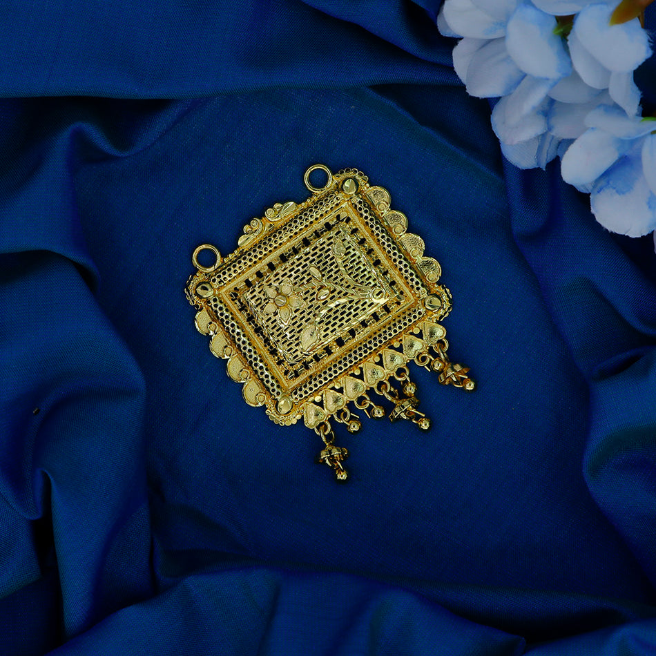 Dye Gold Plated Pendant for Women | Bridal Jewellery India