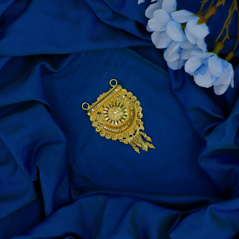 Dye Gold Plated Pendant for Women | Bridal Jewellery India
