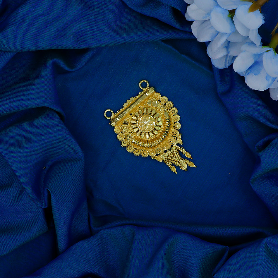 Dye Gold Plated Pendant for Women | Bridal Jewellery India