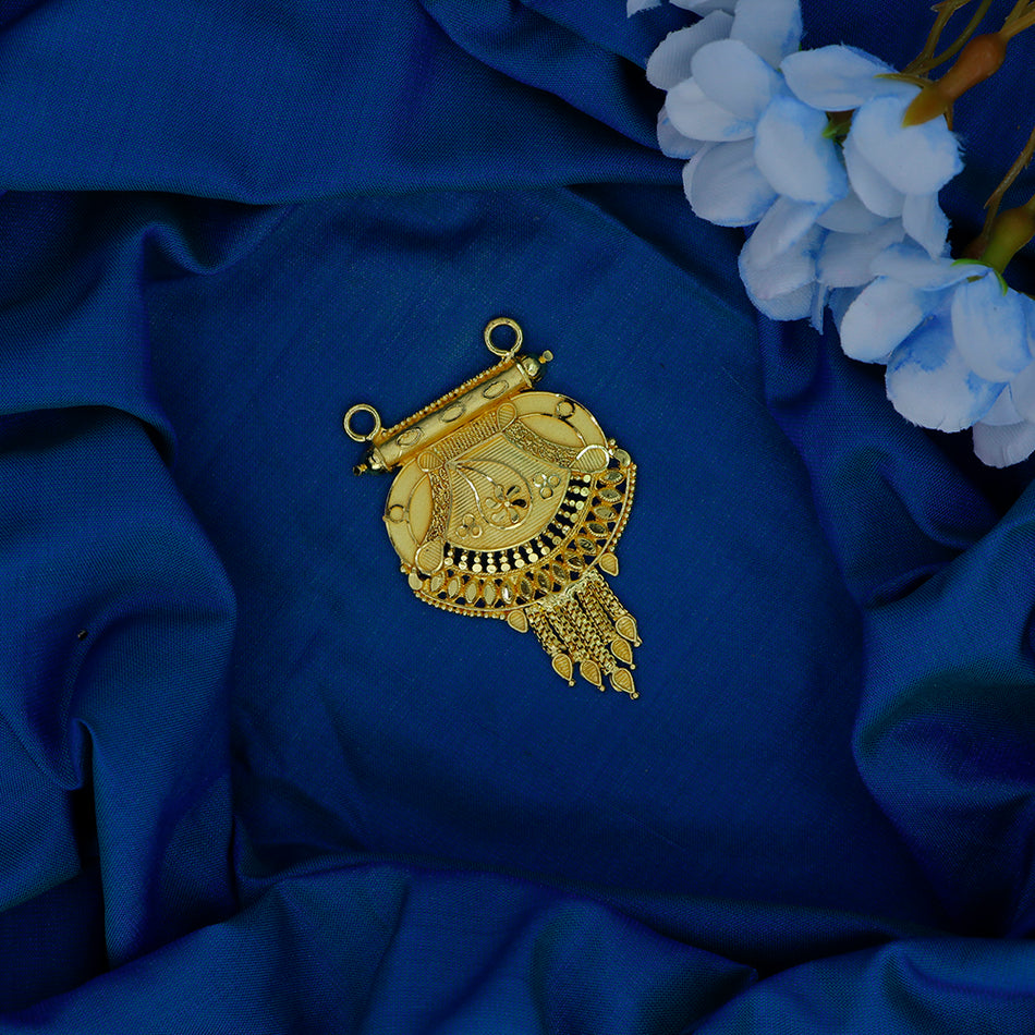 Dye Gold Plated Pendant for Women | Bridal Jewellery India