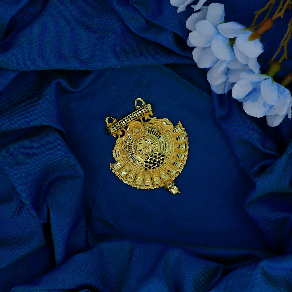 Dye Gold Plated Pendant for Women | Bridal Jewellery India