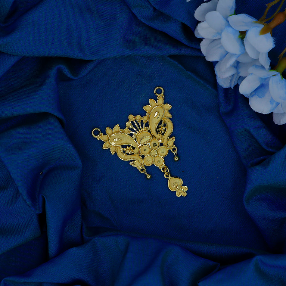 Dye Gold Plated Pendant for Women | Bridal Jewellery India