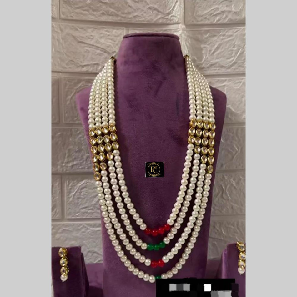 Kundan Necklace in 14K Gold Plated | Bridal Jewellery India