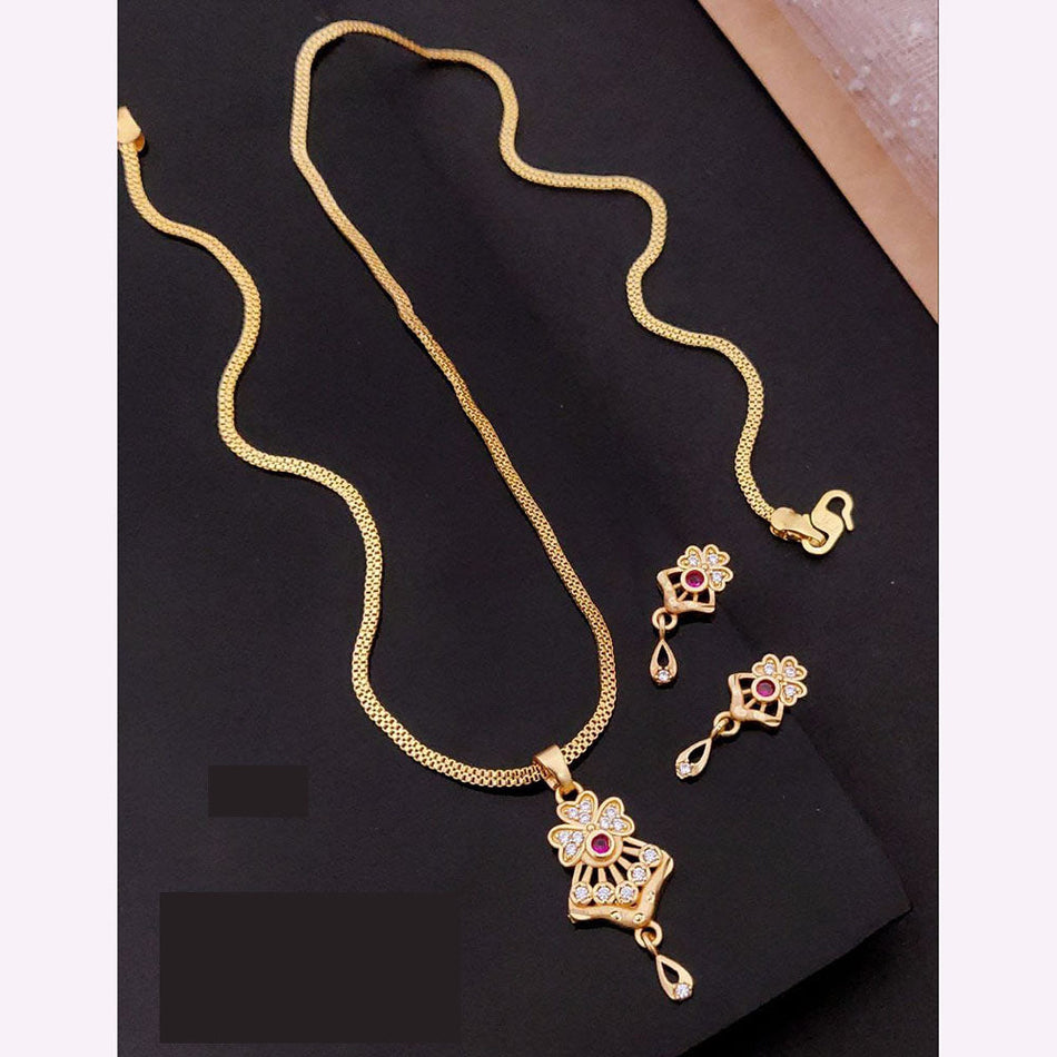 Elegant Pota Necklace in 18K Gold Plated | Bridal Jewellery India