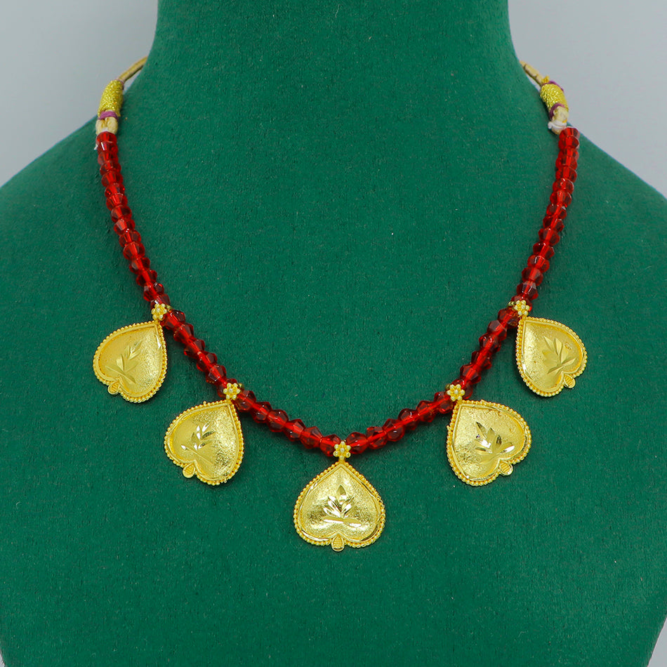Gold Plated Pearl Necklace Set for Occasion Wear | Bridal Jewellery India