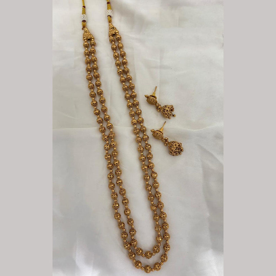 Layered Chain Necklace in Sterling Silver | Bridal Jewellery India