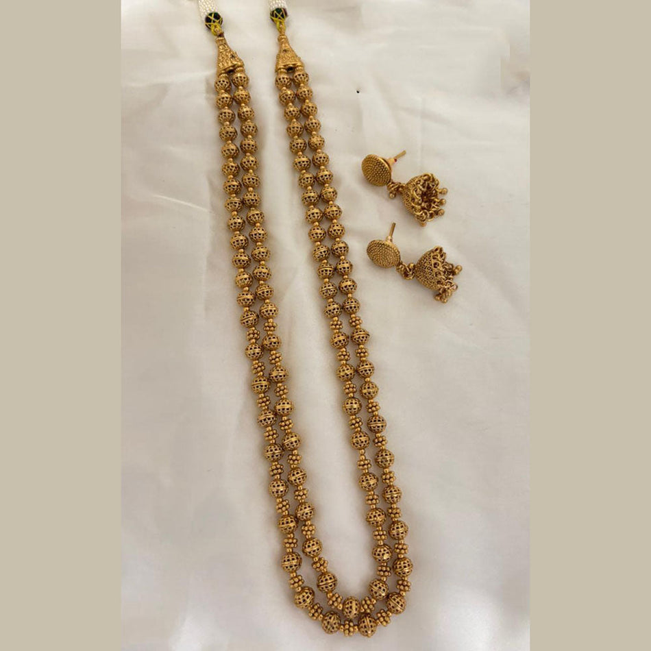 Layered Chain Necklace in Sterling Silver | Bridal Jewellery India