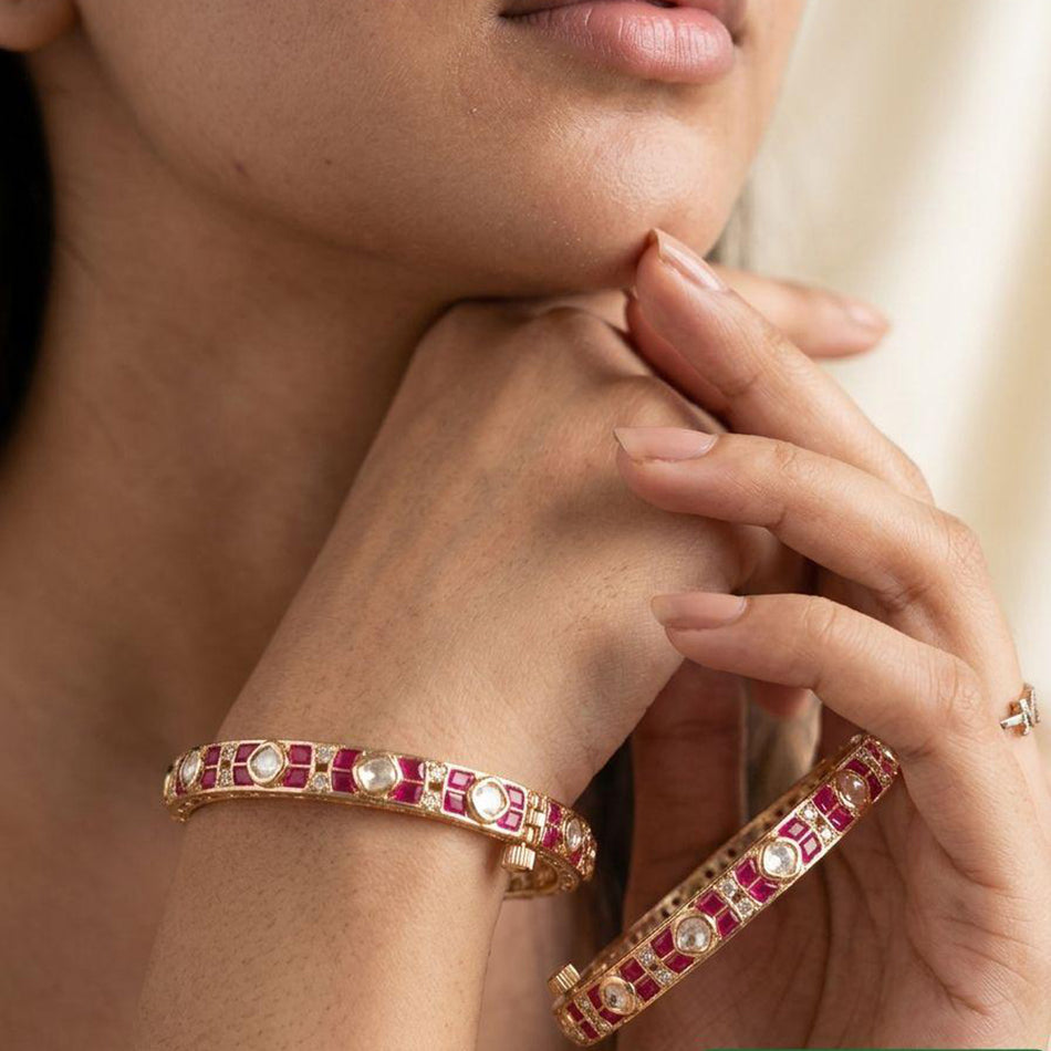 Kundan Choker Necklace in Gold Plated for Bridal | Bridal Jewellery India